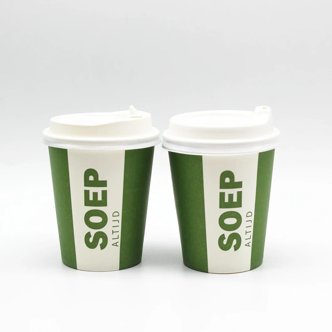 Cheap 12oz Custom Printed Paper Cups with Custom Logo for Tea