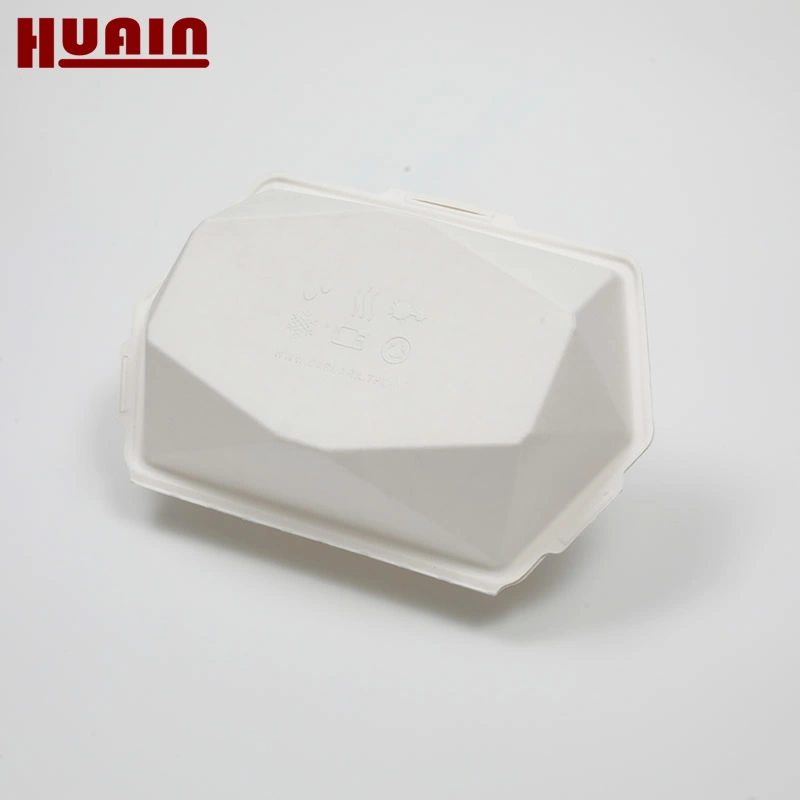 Manufacturer Eco Friendly High Quality Wet Pressing Safe Molded Pulp Paper Fast Food Packaging Fast Food Container